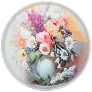 Lefard Поднос Сервировочный Agness Летний Букет 33*2,1 См. 898-219