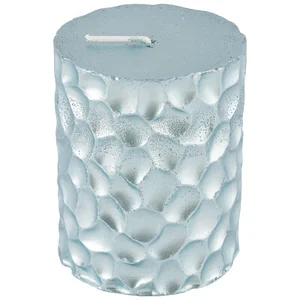 Mallony Свеча Deco Christmas Iceberg 80*65 мм голубая. 103389-SK