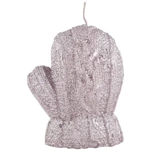 Mallony Свеча Варежка розовая (лак). 008337-SK