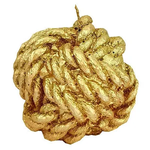 Mallony Свеча Клубок нежно-розовая (лак). 104539-SK