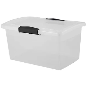 DELTA Ящик для хранения Keeplex Vision с защелками 3,7 л, 25,5х17х13,5 см KL249611999 прозрачный кристалл