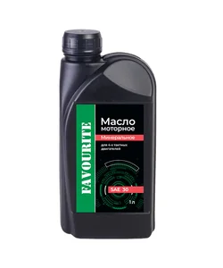 FAVOURITE Масло минеральное для 4-х двигателей SAE 30 1л 96287