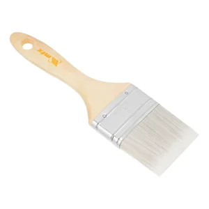 MATRIX Кисть плоская для лаков Евро 2.5, искусственная щетина, деревянная ручка 83088