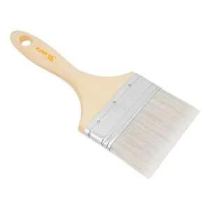 MATRIX Кисть плоская для лаков Евро 4, искусственная щетина, деревянная ручка 83090