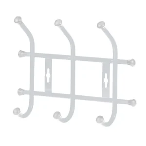 НИКА Вешалка настенная 276х215 мм (3 крючка) ВНТ3/МС матовый серый