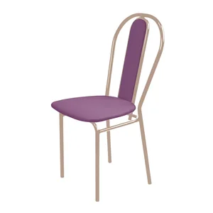 НИКА Стул Ника 3-1 СТ3-1/СЛ морозный сливовый/бежевый металлик