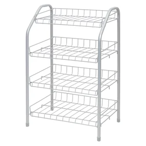 НИКА Этажерка для обуви ЭТ2/МС матовый серый
