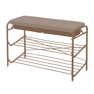 НИКА Этажерка с ящиком ЭТП3-1/К коричневый/коричневый