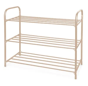 НИКА Этажерка ЭТК3 (ЭТК3/БЖ бежевый металлик)