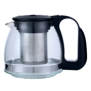 ALPENKOK Заварочный чайник 700 мл с фильтром AK-5537 черный