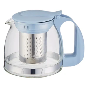 ALPENKOK Заварочный чайник 900 мл с фильтром AK-5540 голубой