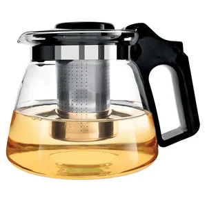 ALPENKOK Заварочный чайник 1100 мл с фильтром AK-5541 черный