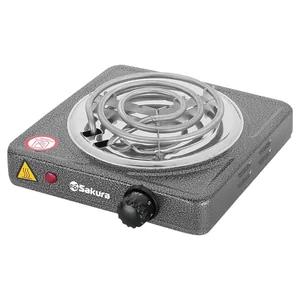 Sakura Электроплита ПЭ-02 графит 1000 Вт