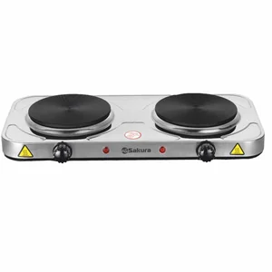 Sakura Электроплита ПЭ-04Н нерж 2000 Вт