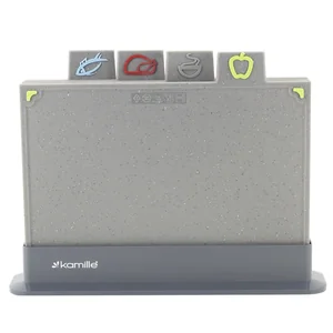 Kamille Набор разделочных досок на подставке KM-10073