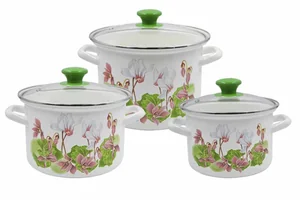 КМК Набор Цикламен-5-1-Люкс бел. 2,4л, 3,4л, 5л