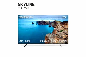 SKYLINE Телевизор 55U7510-UHD-SMART БЕЗРАМОЧНЫЙ