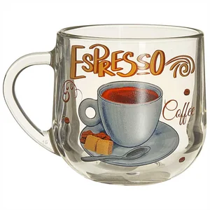 ДЕКОСТЕК Кружка 300 мл Кофе-брейк 6 видов D2022/18