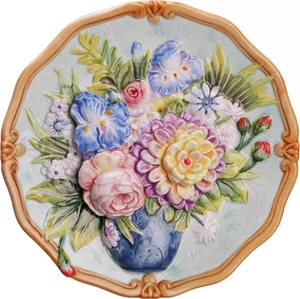Lefard Тарелка Декоративная Букет 21*4 См 59-616