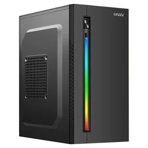 Ginzzu Корпус D350 2*USB 2.0,AU RGB w/o PSU