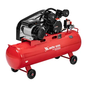 Matrix Компрессор воздушный ременный привод КР2500/80, 2,5 кВт, 80 литров, 420 л/мин 58022