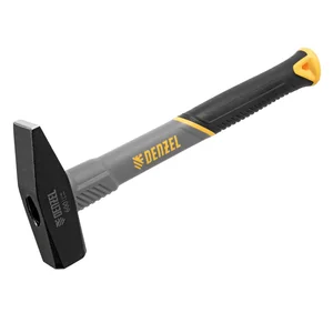 Denzel Молоток слесарный, 600 г, кованый, фибергласовая рукоятка c TPR покрытием 10486