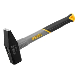 Denzel Молоток слесарный, 1000 г, кованый, фибергласовая рукоятка c TPR покрытием 10490