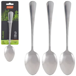 MALLONY Набор ложек столовых MILANO, 3 шт. 007293-SK