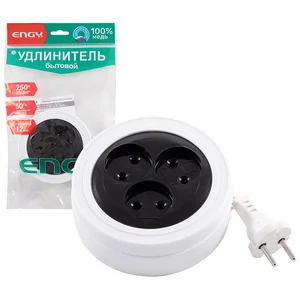 ENGY Удлинитель Рулетка, 3м/3роз (ШВВП 2х0,75). 186709-SK