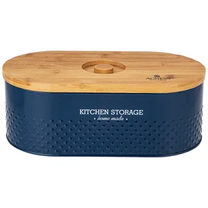 Lefard Хлебница Agness 33,8х18х12см Dark Blue. 938-078