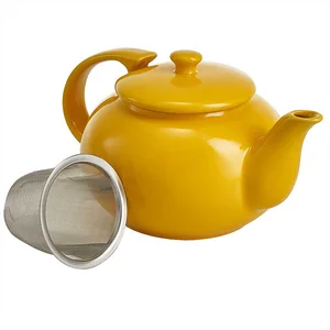ROSARIO Чайник заварочный 750 мл с фильтром Ф19-122R желтый