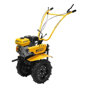 Denzel Мотоблок DPT-370S, 7 л.с., ремен.сцеп, фрез 3х4, ШОМ, передачи 3В/1Н 56443