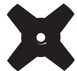 Kronwerk Нож для триммера 230х25,4, 4 лезвия 96342