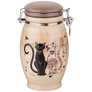 Lefard Банка Agness Парижские Коты 11,5*20 См 1100 Мл 358-1725