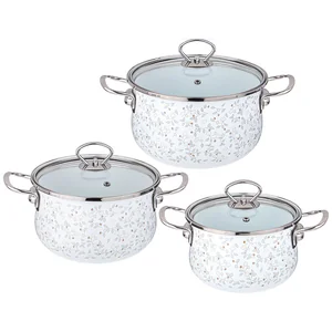 Lefard Набор Кастрюль Agness Эмалированных Серия Вивьен, 934-716