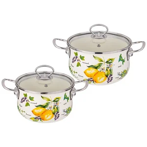 Lefard Набор Кастрюль Agness Эмалированных Серия Секретные Ингредиенты, 4пр. 934-712