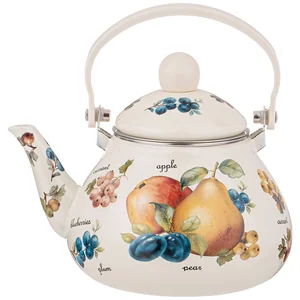 Lefard Чайник Agness Эмалированны Со Съемным Фильтром Из Нжс, Серия "фрукты" 1,3 Л. 934-425