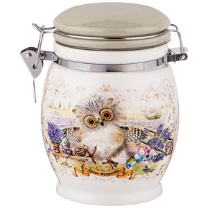 Lefard Емкость Для Сыпучих Продуктов "дерево Мудрости" 11,5*11,5 См. Высота=15 См. / 700 Мл. 358-1858