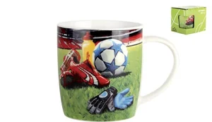 КОРАЛЛ Кружка 350мл. Футбольная YQ1794/CB п/у