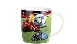 КОРАЛЛ Кружка 350мл. Футбольная YQ1794