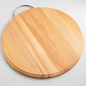 WEBBER Доска разделочная Круг с металлом 25 см Км 25