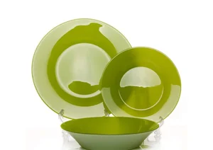 PASABAHCE Набор столовый 18 пр. Village Green 95401 B/D14