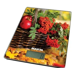 MARTA Весы кухонные MT- 1634 осенний день