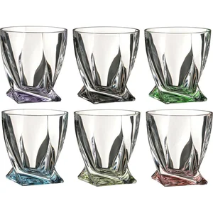 BOHEMIA Набор стаканов для виски Quadro 340 мл. (6шт) 7K8/1K936/0/72R94/340-669
