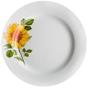 ДФЗ Тарелка десертная 20 см Подсолнух 055