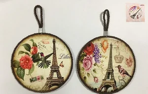 КОРАЛЛ Подставка под горячее 16 см Цветы мира YX 913