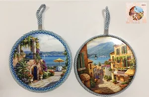 КОРАЛЛ Подставка под горячее 16 см Ривьера YX918