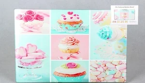 КОРАЛЛ Доска разделочная стеклянная 30х20 см 3208