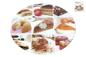 КОРАЛЛ Блюдо вращающееся 30 см 3200-1