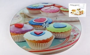 КОРАЛЛ Блюдо вращающееся 35 см 3201-1